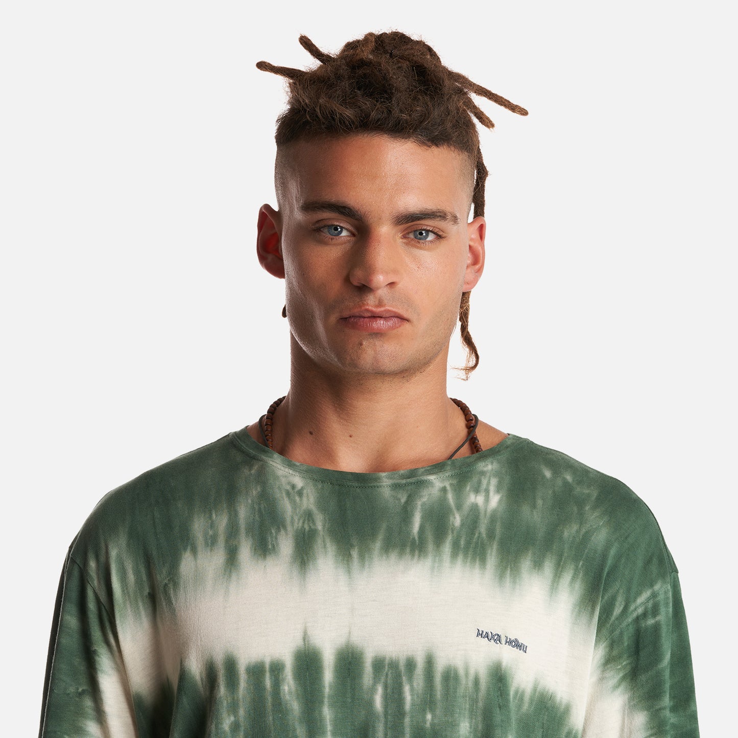 Polera Hombre Mamboo Verde Grisaceo Haka Honu