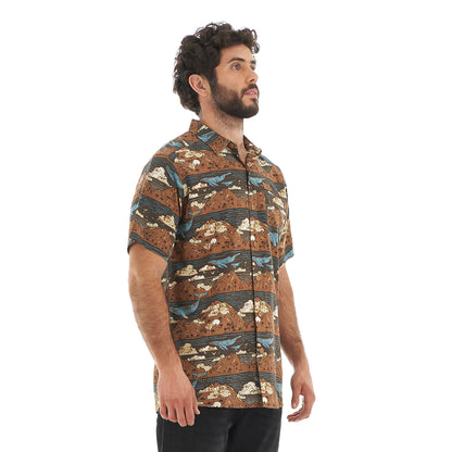 Camisa Hombre Anameizon Cafe Haka Honu