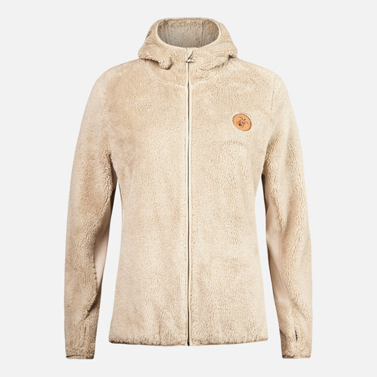 Chaqueta Mujer Calur-oso Beige Haka Honu