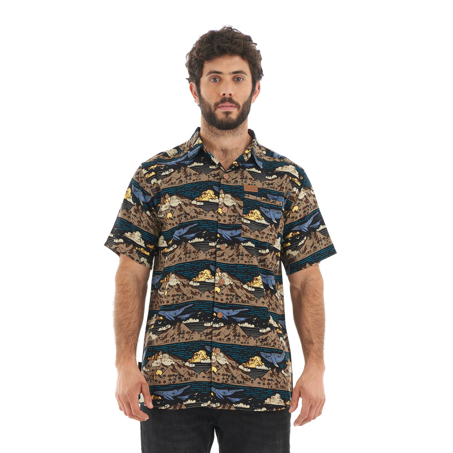 Camisa Hombre Anameizon Grafito Haka Honu