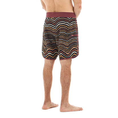 Traje de Baño Hombre Sorfer Print Cafe Haka Honu