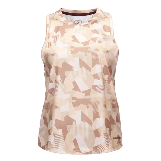 Polera Mujer Sudala Beige print Haka Honu