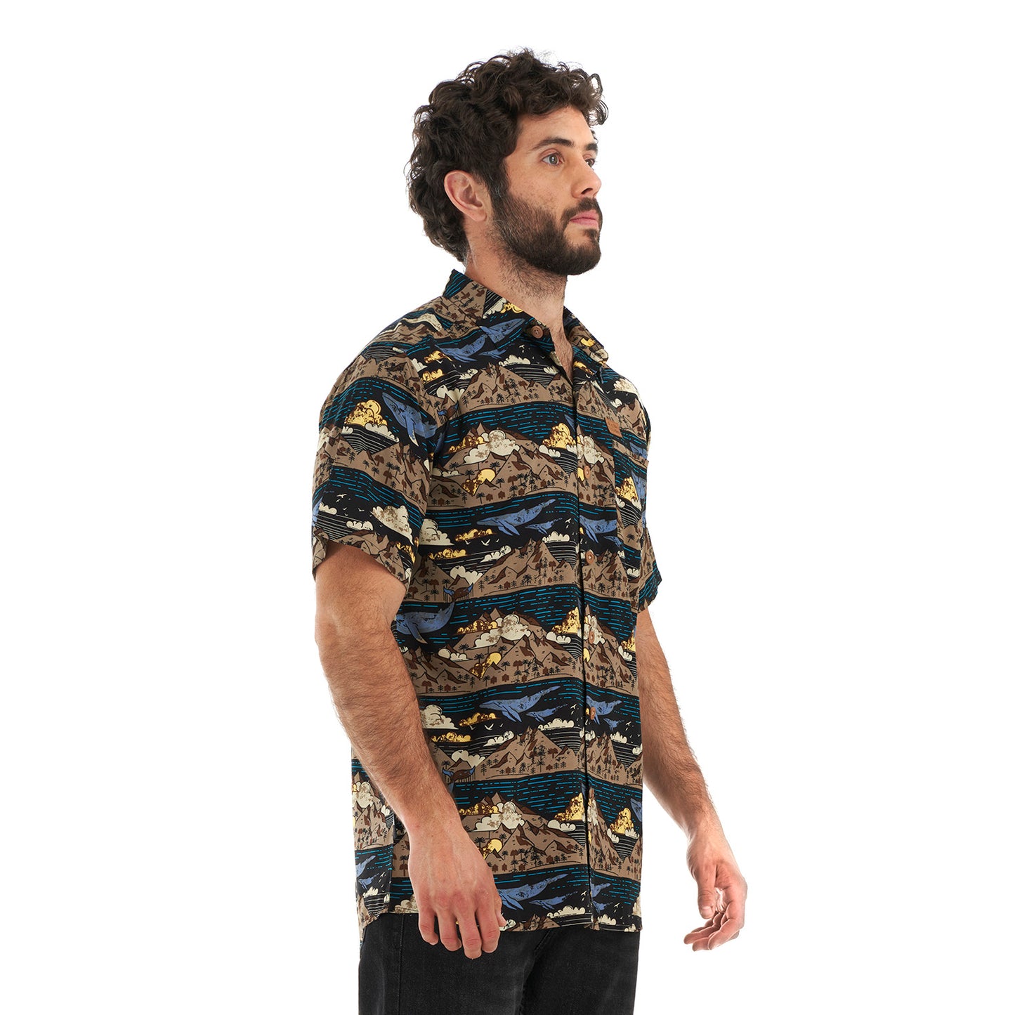 Camisa Hombre Anameizon Grafito Haka Honu