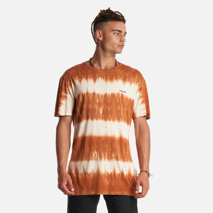 Polera Hombre Mamboo Terracota Haka Honu