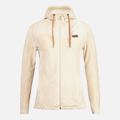 Chaqueta Mujer Polaroid Beige Haka Honu