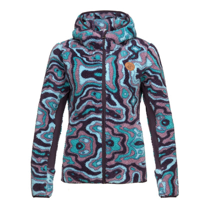 Chaqueta Mujer Calur-oso Print Turquesa Haka Honu