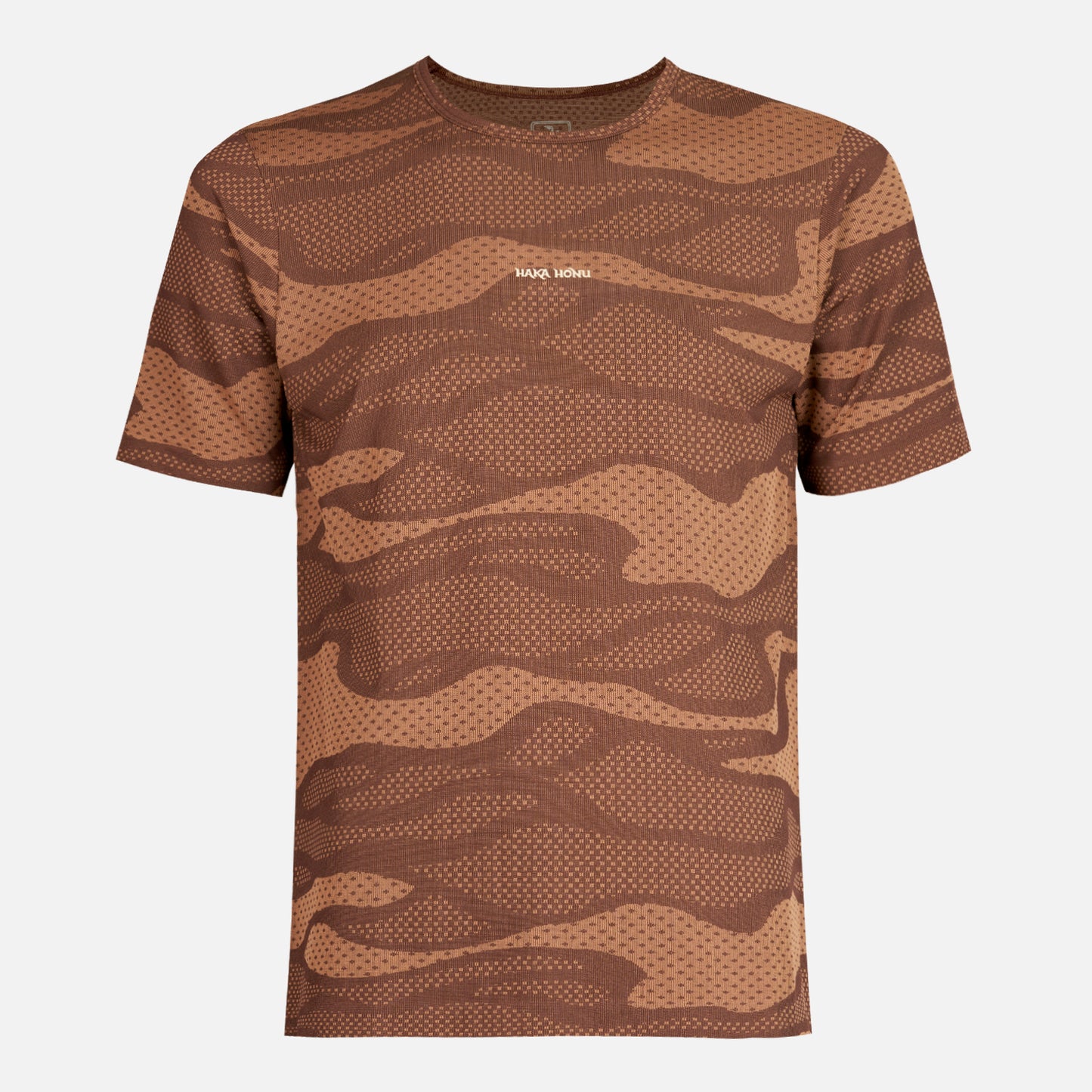 Polera Hombre Chacra Full Print Café Haka Honu