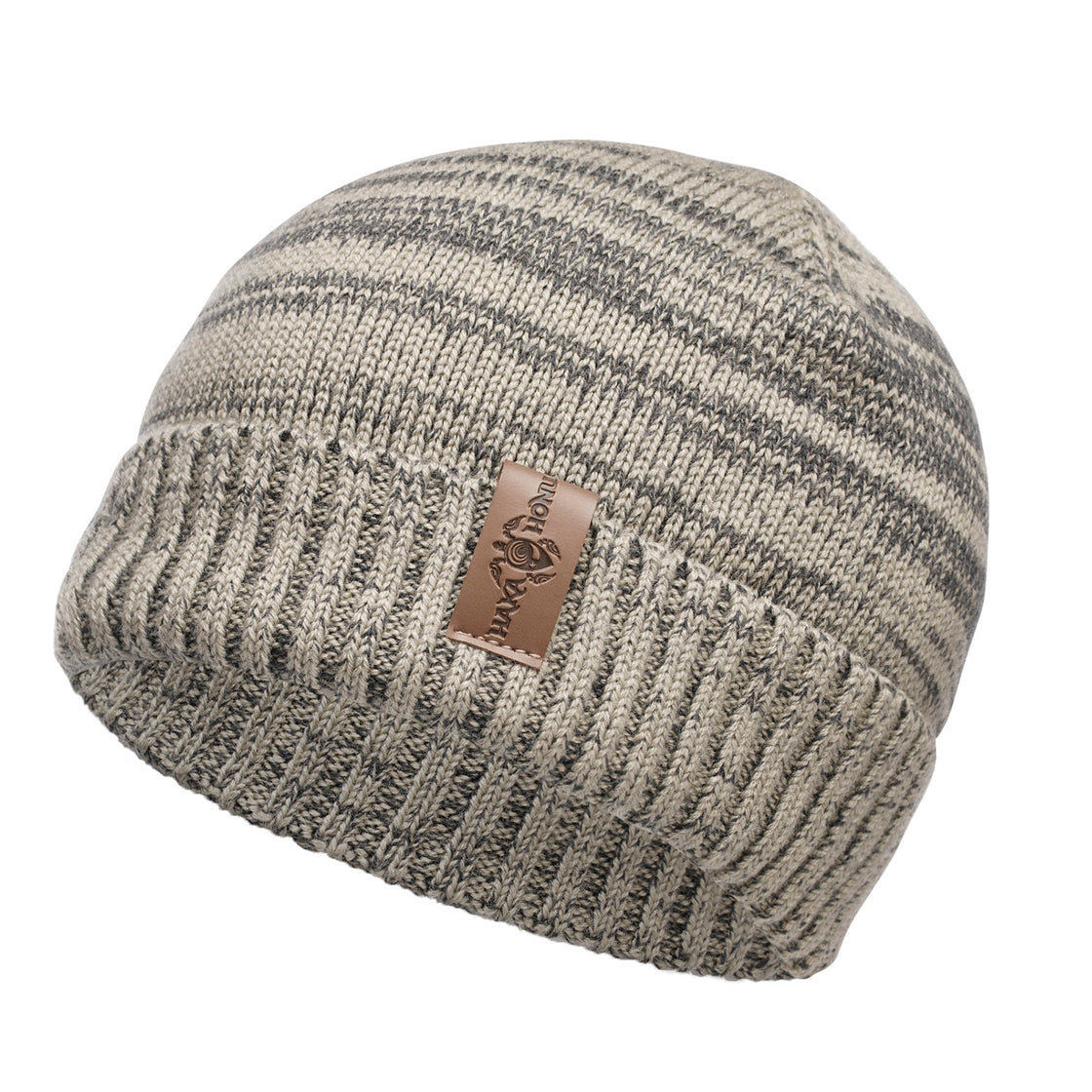 Gorro Unisex Faro Merino Wool Taupe Haka Honu