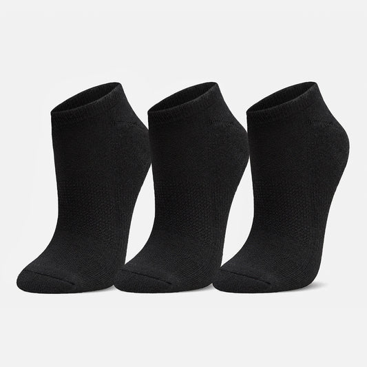 Calcetines Unisex Las Tres Puntas Pack Corto Negro Haka Honu