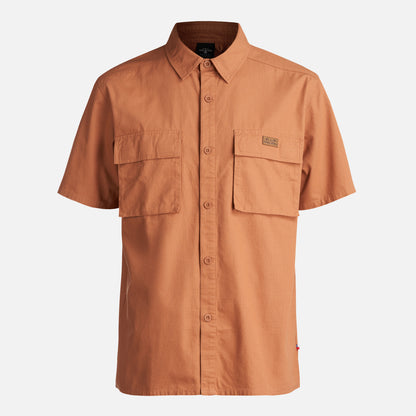 Camisa Hombre Safari Cafe Claro Haka Honu