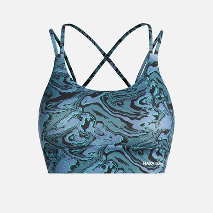 Peto Mujer Copihue Print Azul Haka Honu