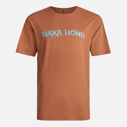 Polera Hombre Logo Cafe Claro Haka Honu