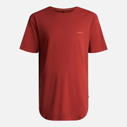 Polera Hombre Natural Rojo Oscuro Haka Honu