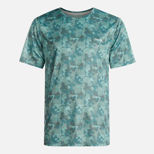 Polera Hombre Sudala Print Verde Haka Honu