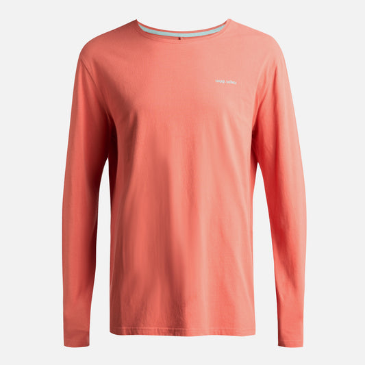 Polera Hombre Polo Larga Salmon Haka Honu