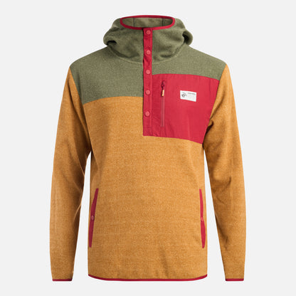 Poleron Hombre Tokerau Hoodie Ocre Haka Honu