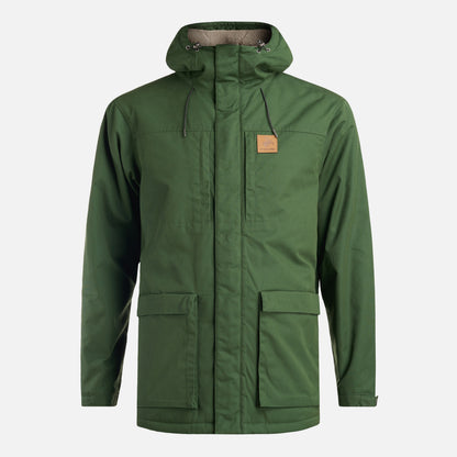 Chaqueta Hombre Valle Invernal Verde Militar Haka Honu