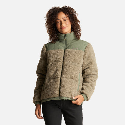 Chaqueta Mujer Bombastic Verde Militar Haka Honu