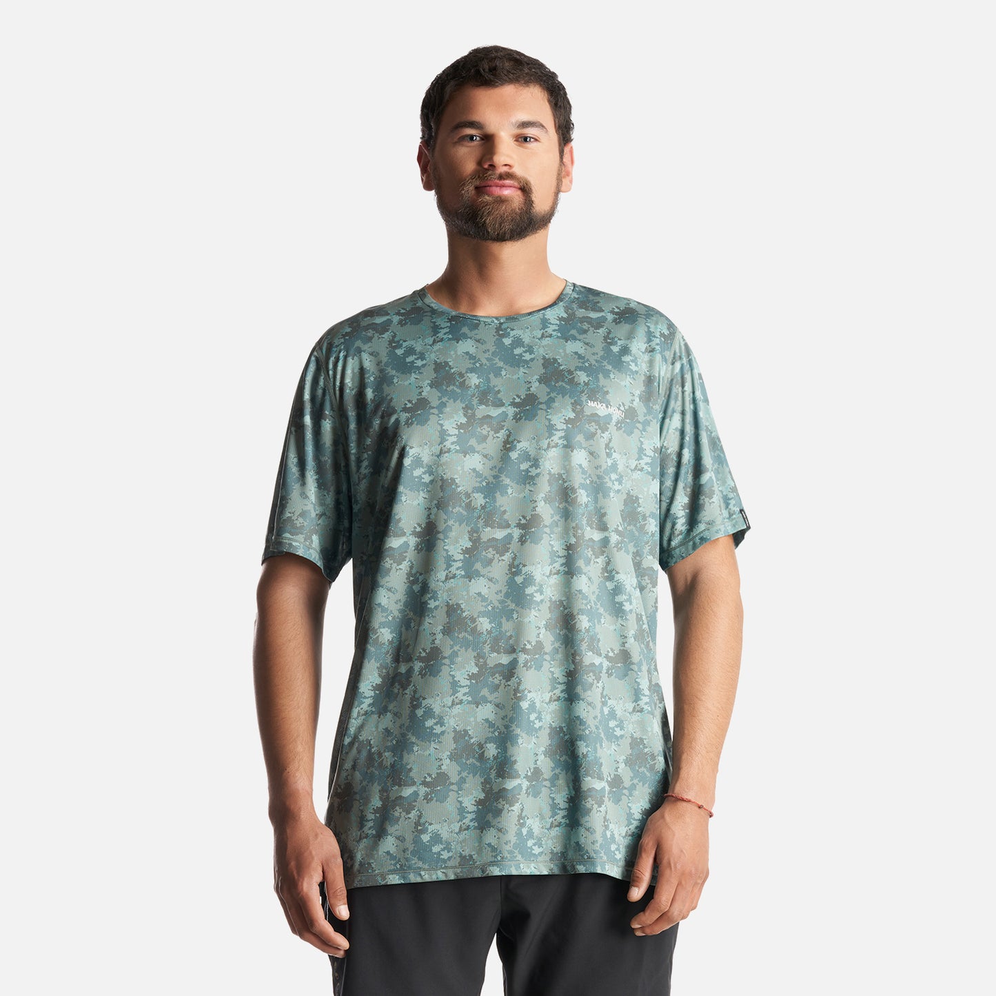 Polera Hombre Sudala Print Verde Haka Honu