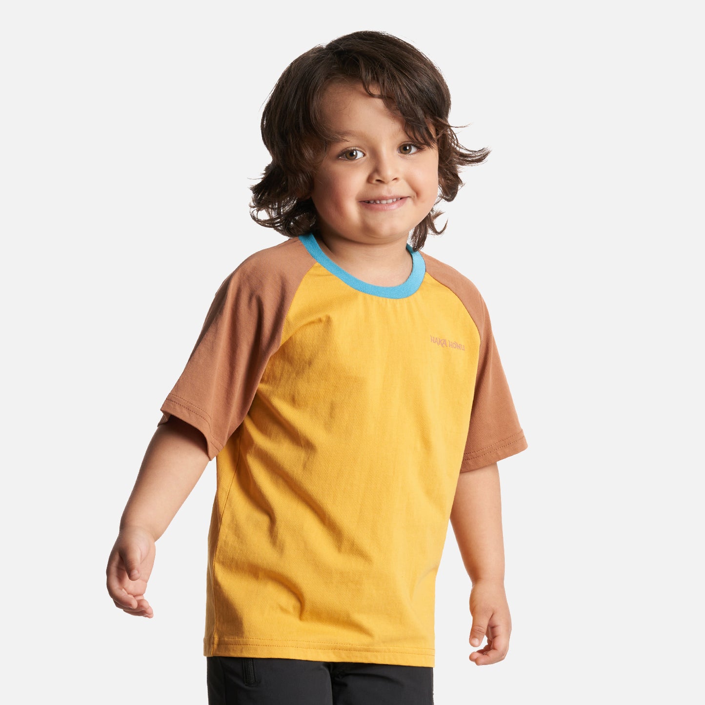 Polera Niño Hakids Amarillo Haka Honu