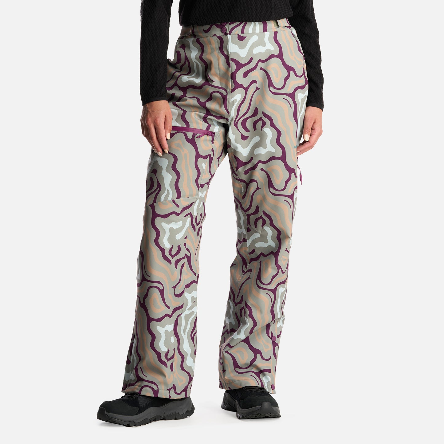 Pantalon Mujer Kunk Print Verde Claro Haka Honu