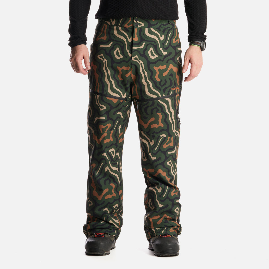 Pantalon Hombre Kunk Print Verde Militar Haka Honu