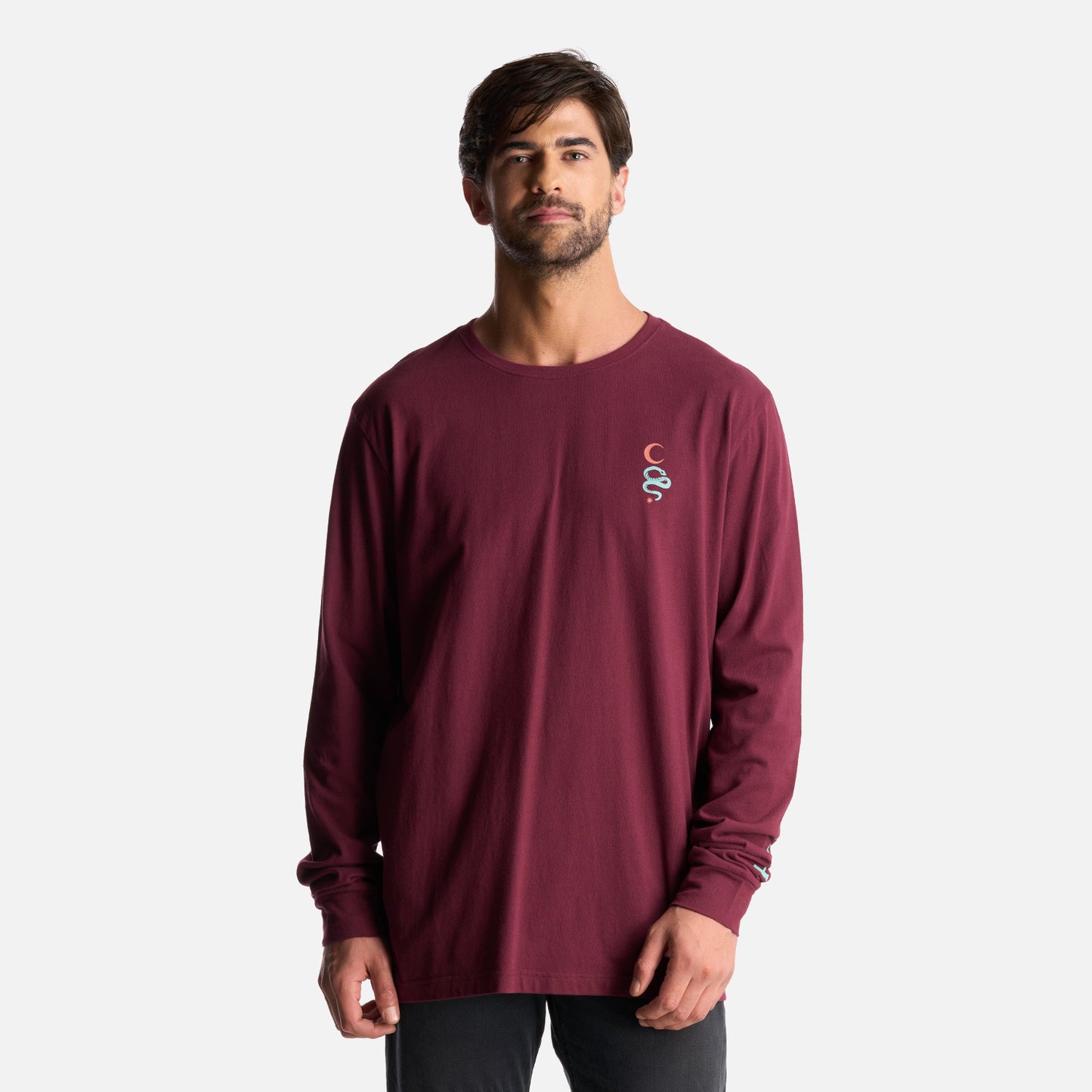 Polera Hombre Norte Sur Burdeo Haka Honu