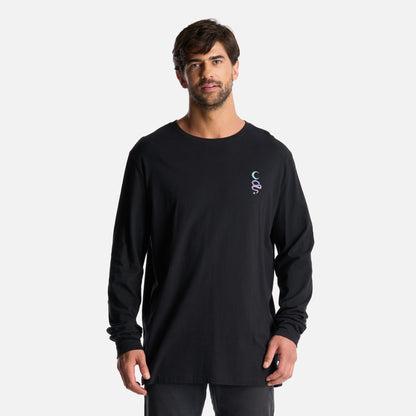 Polera Hombre Norte Sur Negro Haka Honu