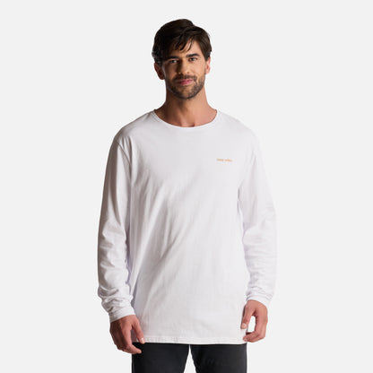 Polera Hombre Polo Larga Blanco Haka Honu