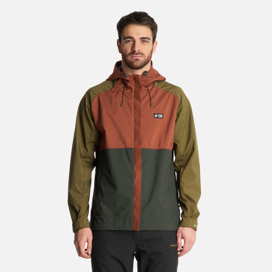 Chaqueta Hombre Terral Verde Militar Haka Honu