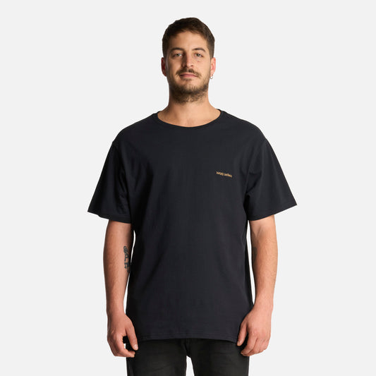 Polera Hombre Polo Negro Haka Honu