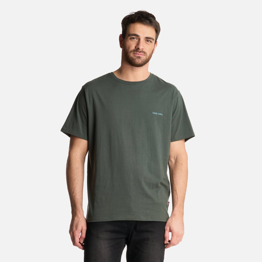 Polera Hombre Polo Verde Militar Haka Honu