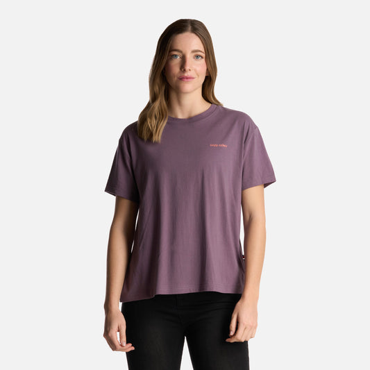 Polera Mujer Polo Morado Claro Haka Honu