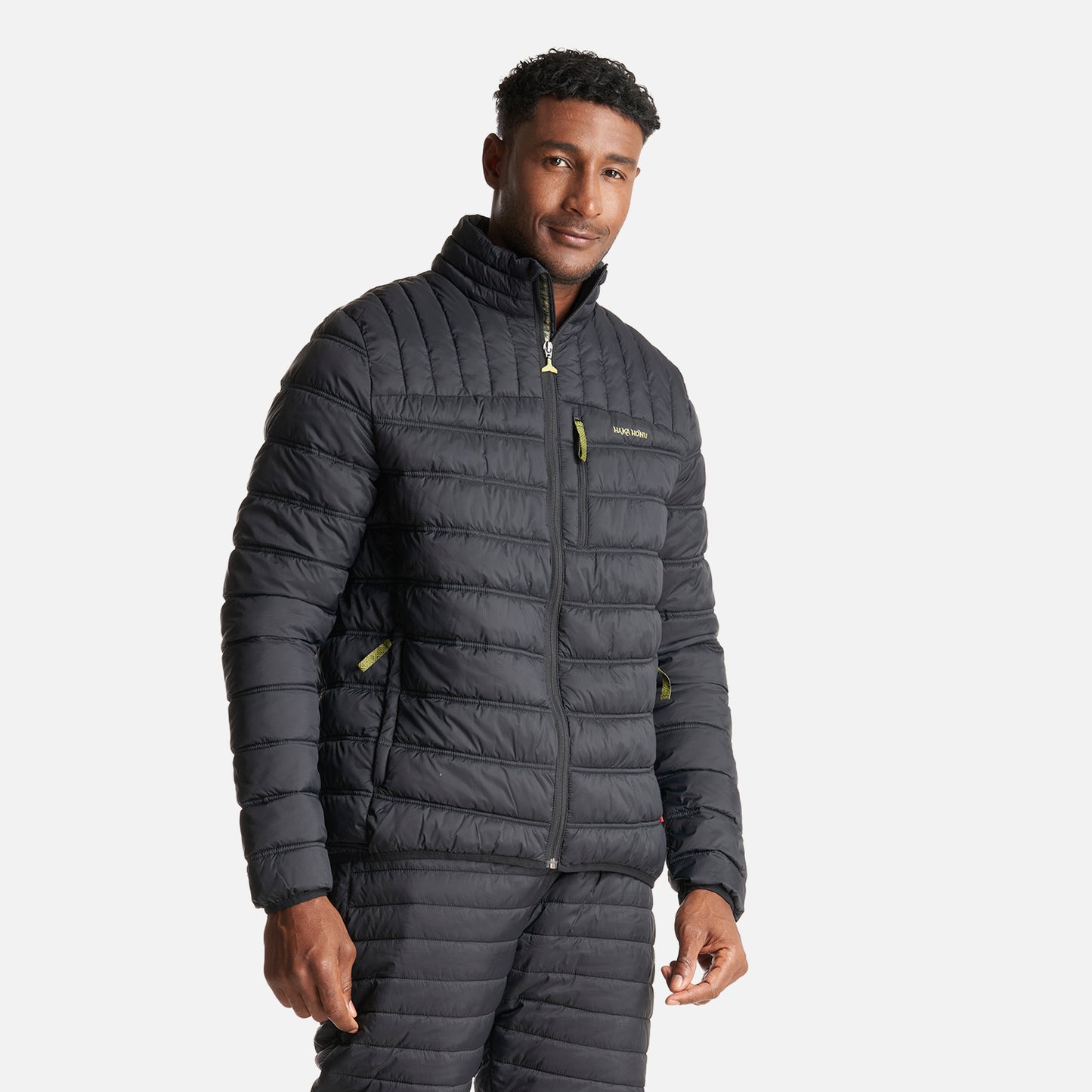 Chaqueta Hombre Ultraliviana Negro Haka Honu