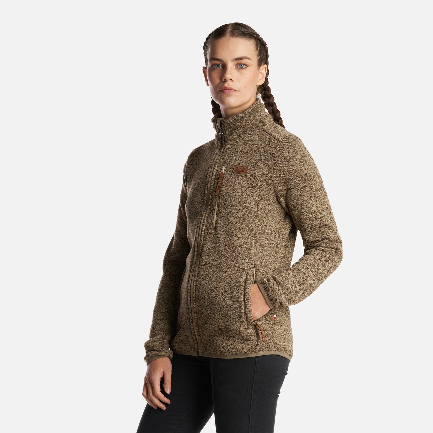 Chaqueta Mujer Vera Beige Haka Honu