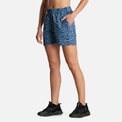 Short Mujer Canchera Print Petroleo Haka Honu