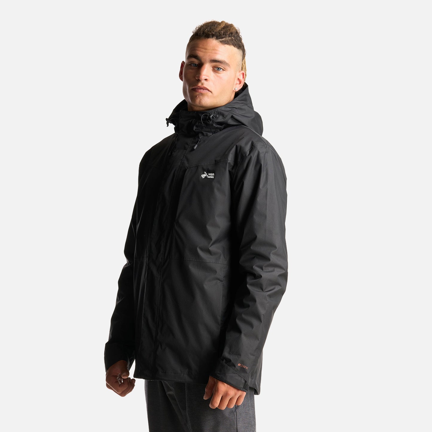 Chaqueta Hombre Corteza Negro Haka Honu