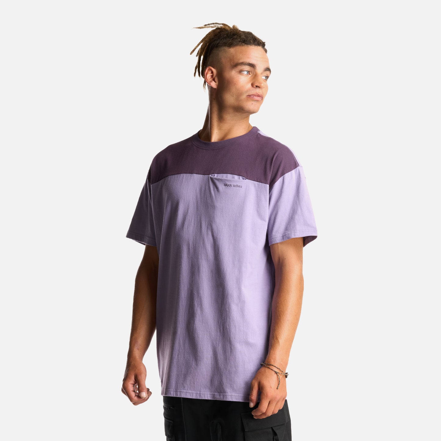 Polera Hombre Dale Color Malva Haka Honu