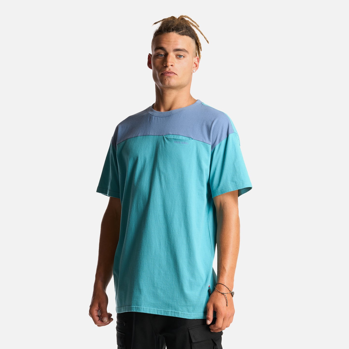 Polera Hombre Dale Color Turquesa Haka Honu