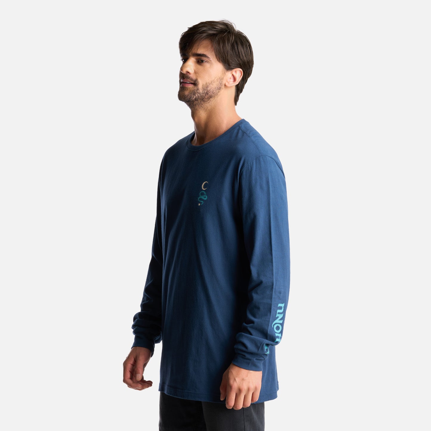 Polera Hombre Norte Sur Azul Oscuro Haka Honu