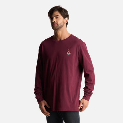 Polera Hombre Norte Sur Burdeo Haka Honu