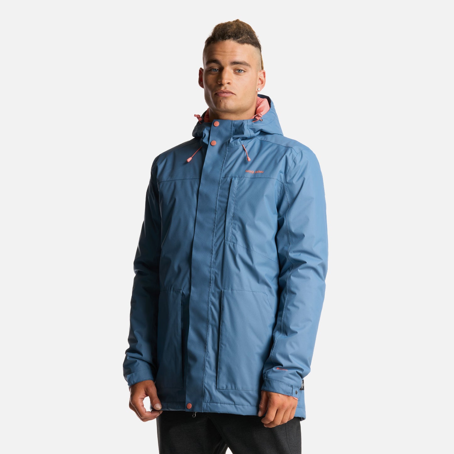 Chaqueta Hombre Terranova Azul Piedra Haka Honu