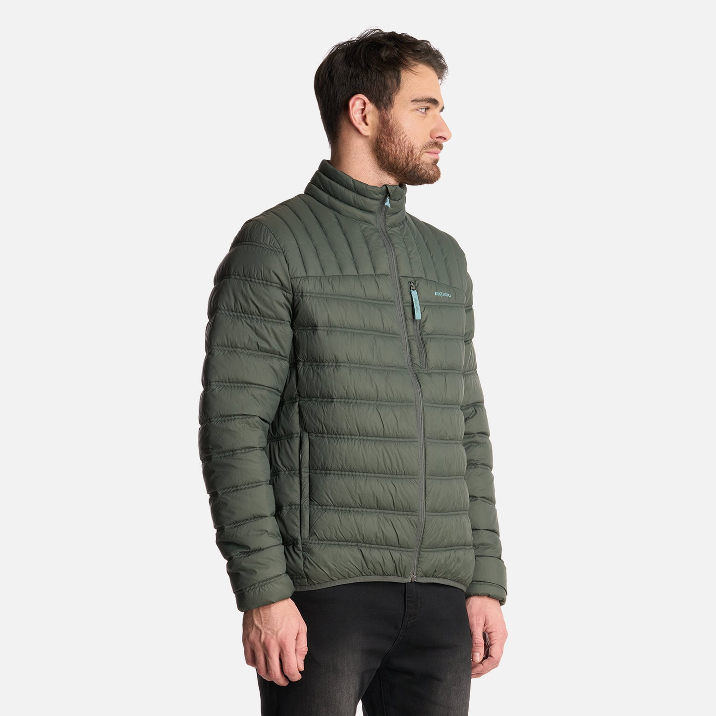 Chaqueta Hombre Ultraliviana Verde Militar Haka Honu