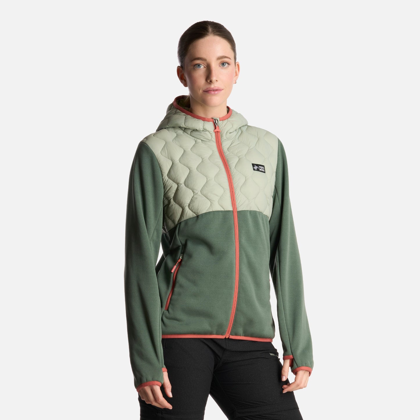 Chaqueta Mujer Altiplano Jade Haka Honu