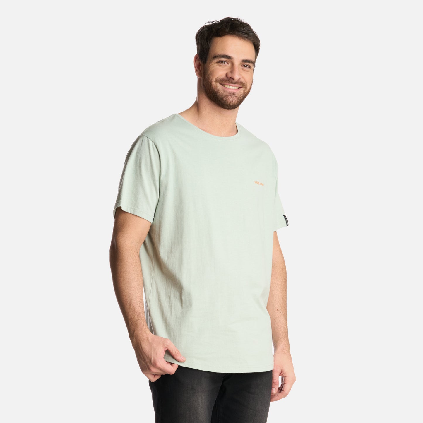 Polera Hombre Natural Menta Haka Honu