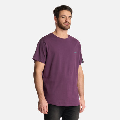 Polera Hombre Natural Morado Oscuro Haka Honu