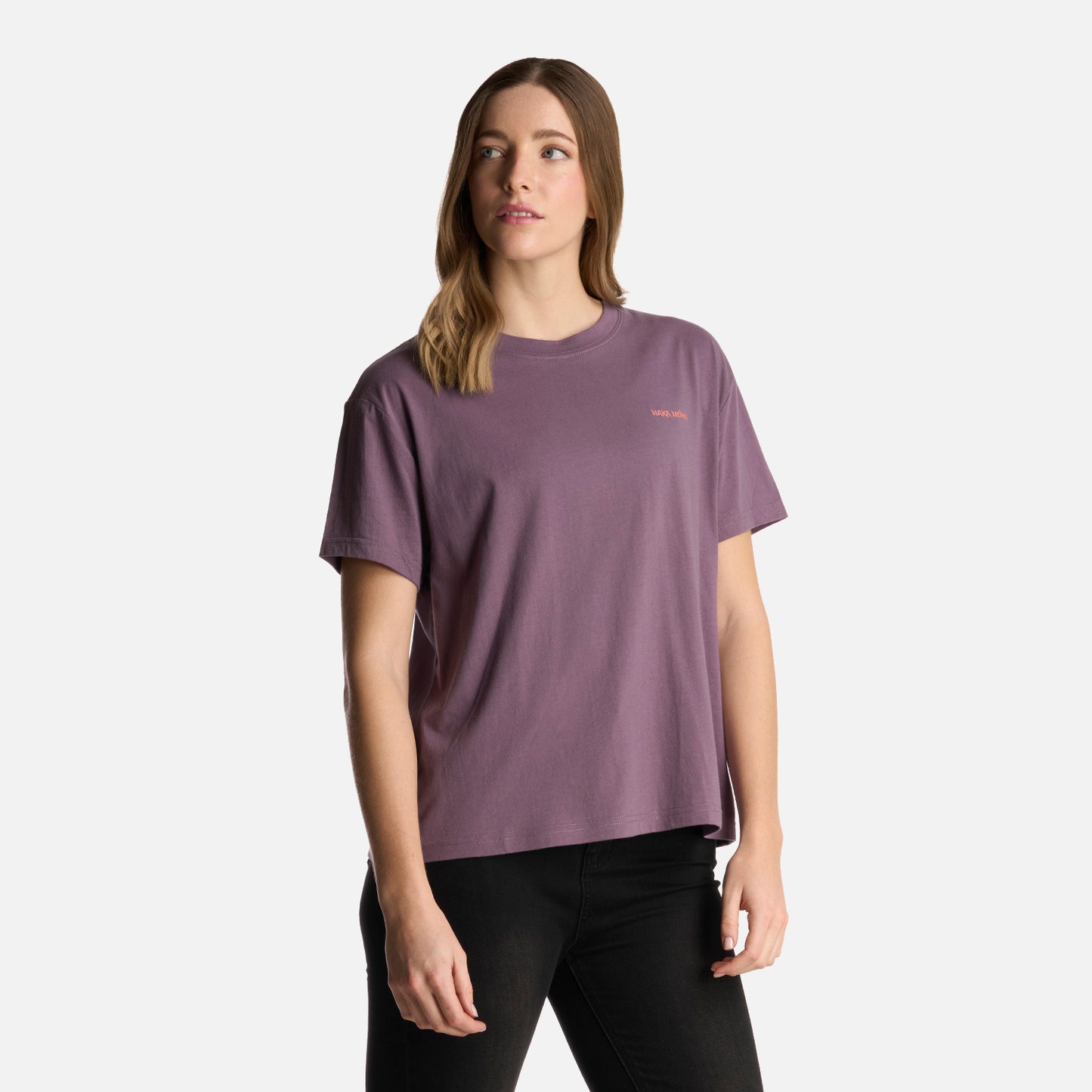 Polera Mujer Polo Morado Claro Haka Honu