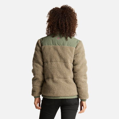 Chaqueta Mujer Bombastic Verde Militar Haka Honu