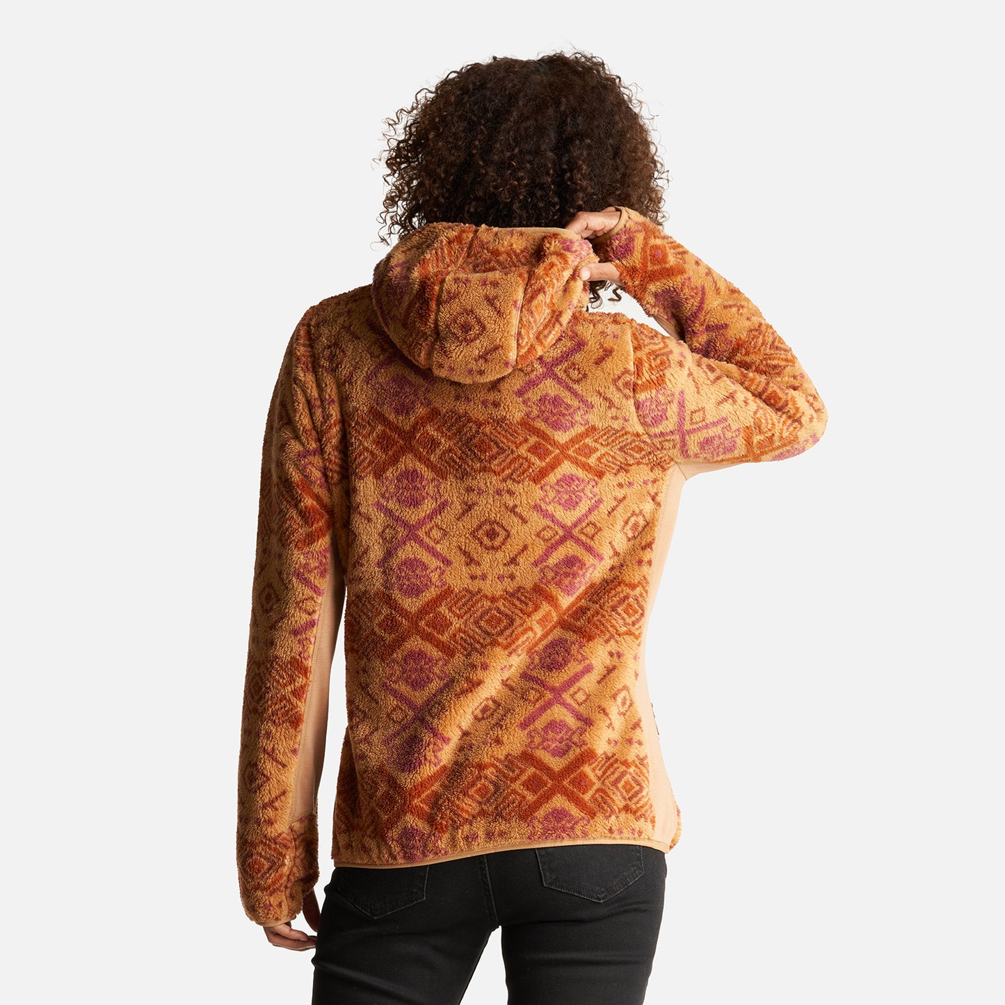 Chaqueta Mujer Calur-oso Full Print Camel Haka Honu