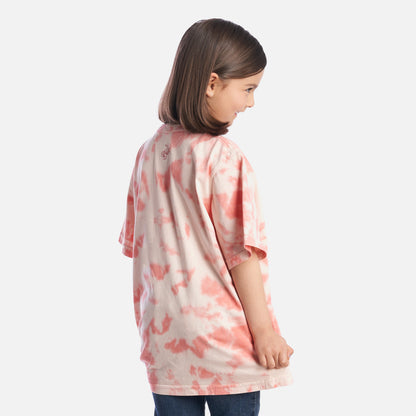 Polera Niña Tormenta Coral Haka Honu